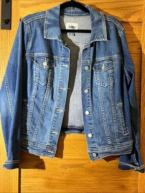 Old Navy Blue Denim Jean Jacket - Women's Classic Trucker